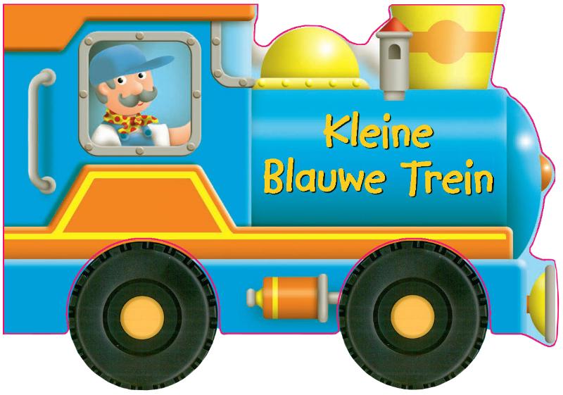 Omslag van Kleine blauwe trein
