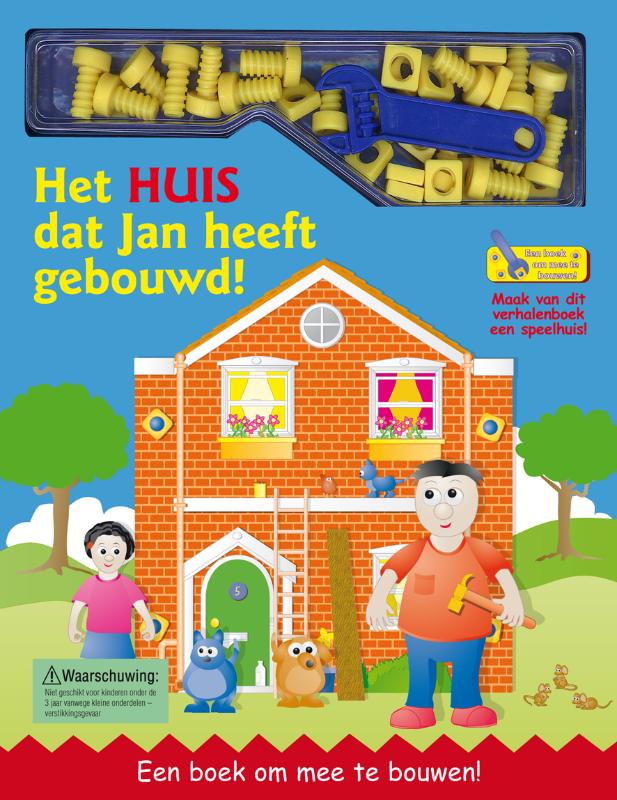 Omslag van Het huis dat Jan heeft gebouwd