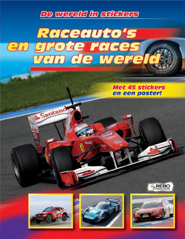 Omslag van Raceauto's en grote races van de wereld