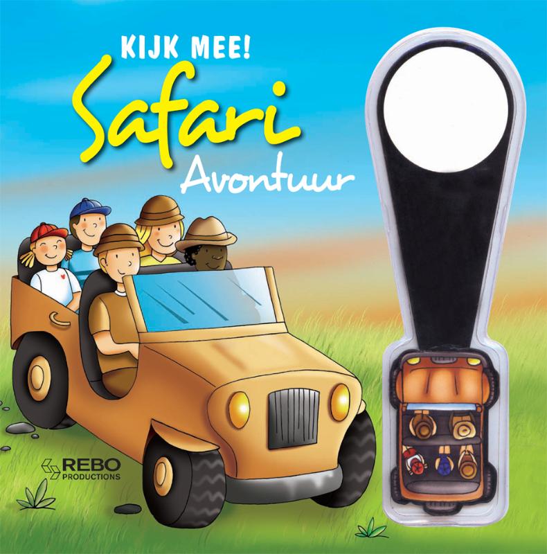 Omslag van Kijk mee Safari avontuur