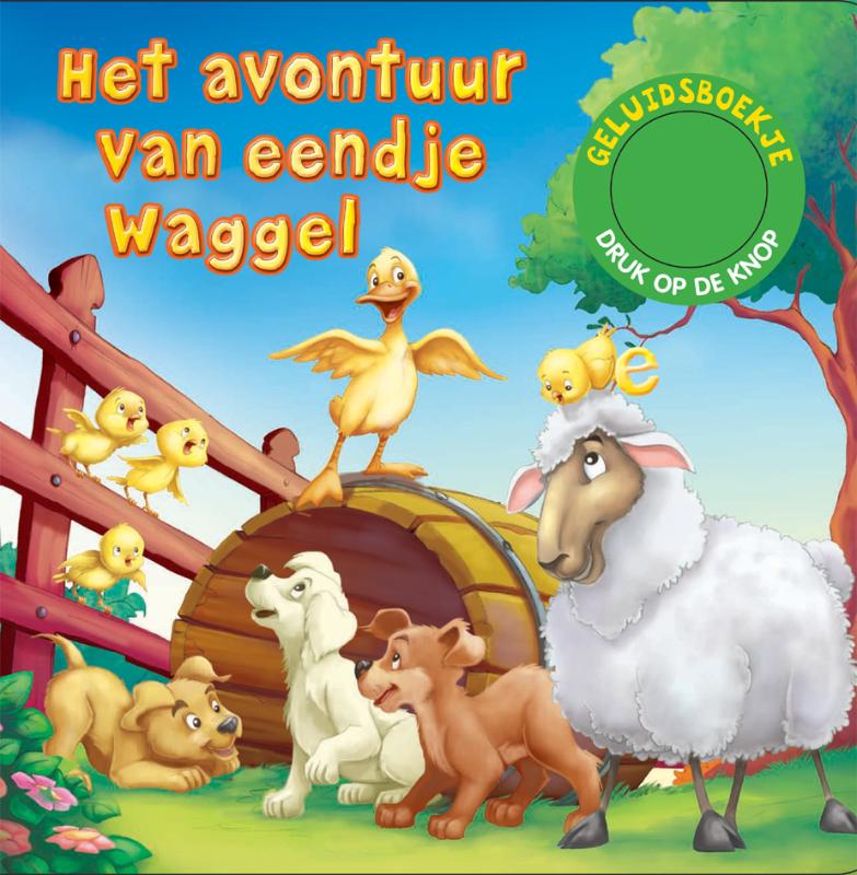 Omslag van Het avontuur van eendje waggel