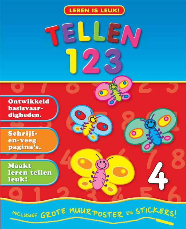 Omslag van Tellen 1,2,3