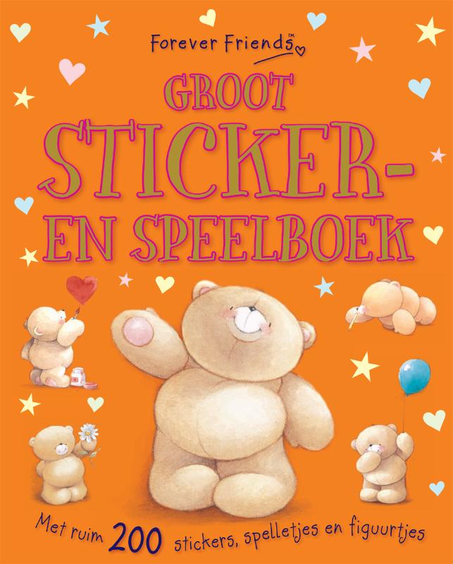 Omslag van Groot sticker- en speelboek