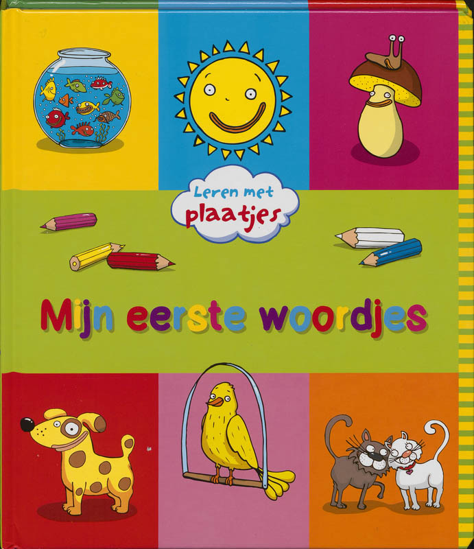 Omslag van Leren met plaatjes