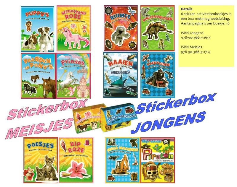Omslag van Activiteiten stickerbox