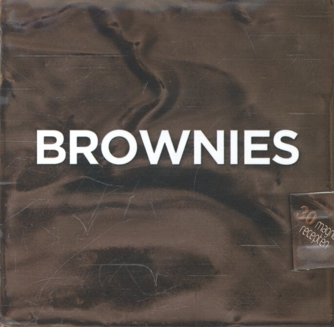 Omslag van Brownies kookboekje magneetsluiting