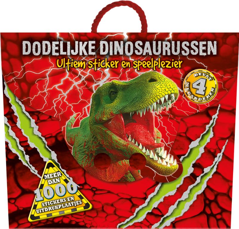 Omslag van Dodelijke dinosaurussen