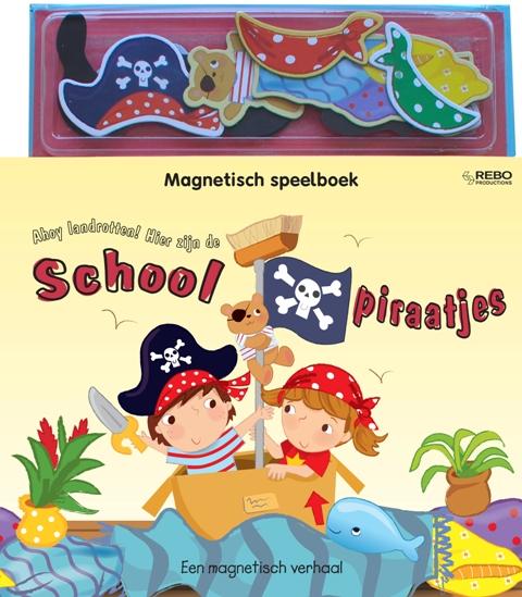 Omslag van Ahoy landrotten! hier zijn de schoolpiraatjes