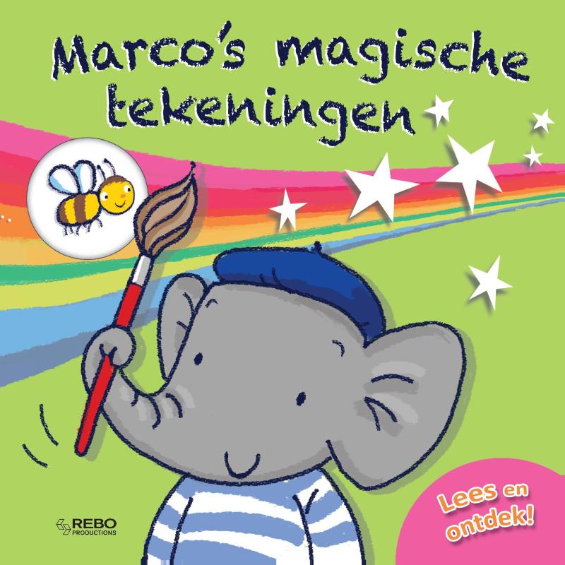 Omslag van Marco's magische tekeningen flapboek