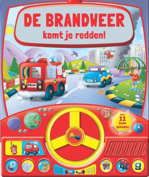 Omslag van De brandweer komt je redden