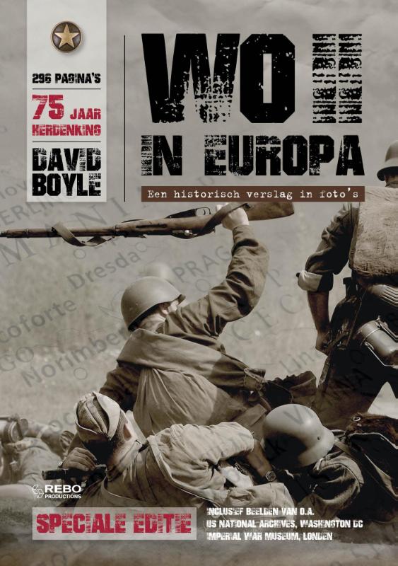 Omslag van WO II in Europa +