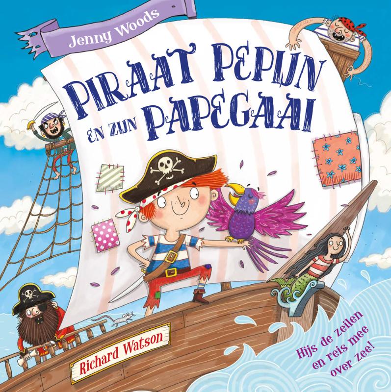 Omslag van Piraat Pepijn en zijn papegaai
