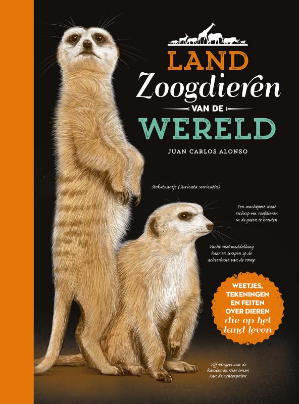 Omslag van Landzoogdieren van de wereld
