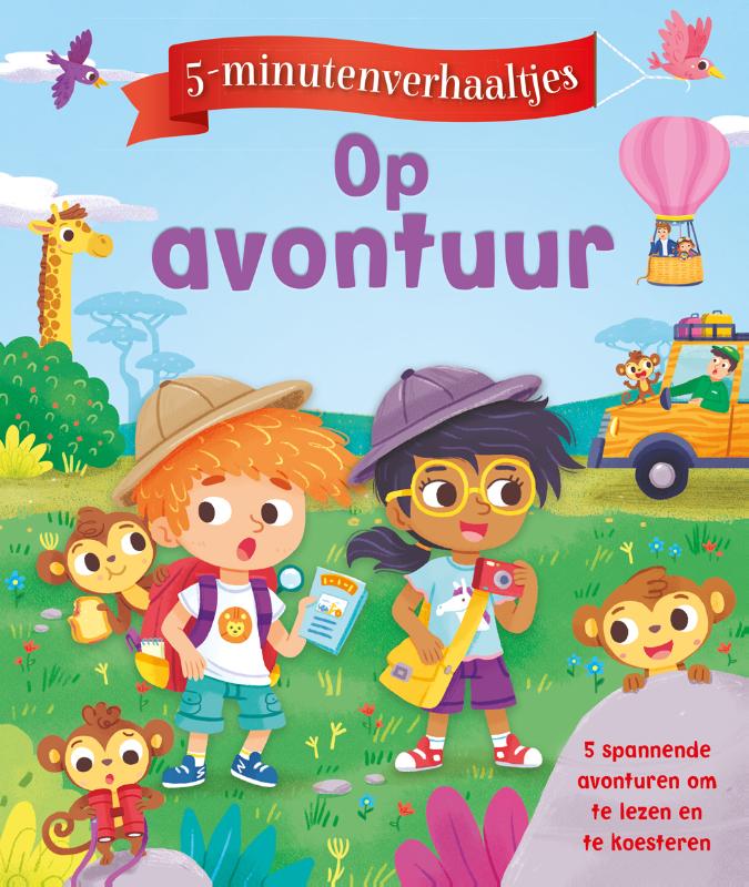 Omslag van 5-minutenverhaaltjes Op avontuur