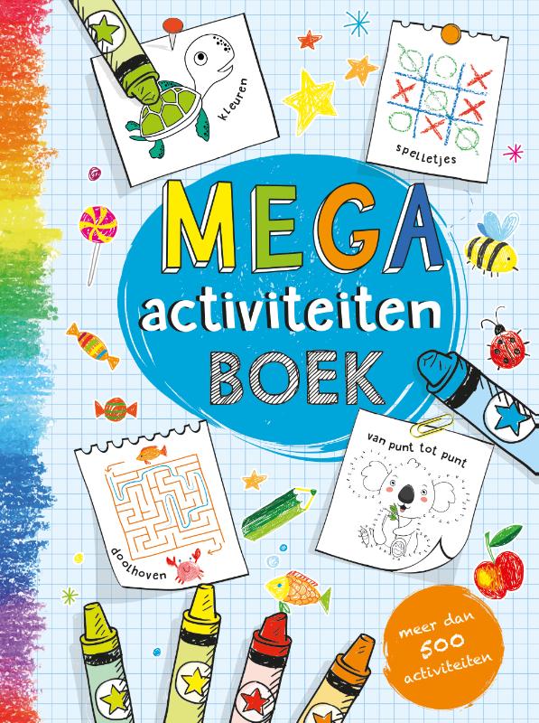 Omslag van MEGA activiteiten boek