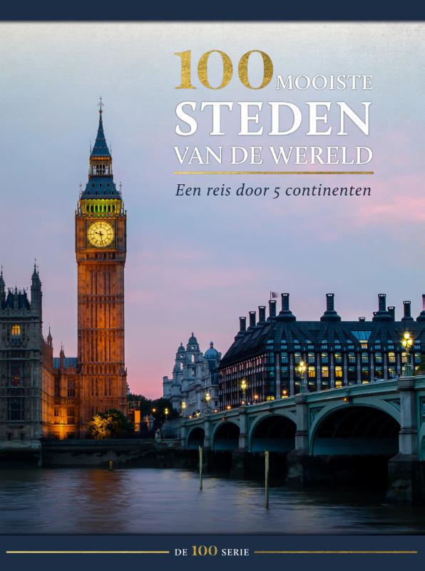 Omslag van 100 mooiste steden van de wereld