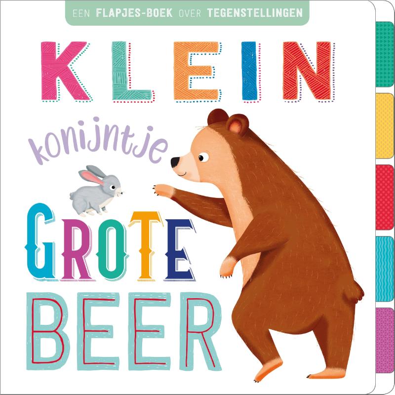 Omslag van Klein konijntje, grote beer