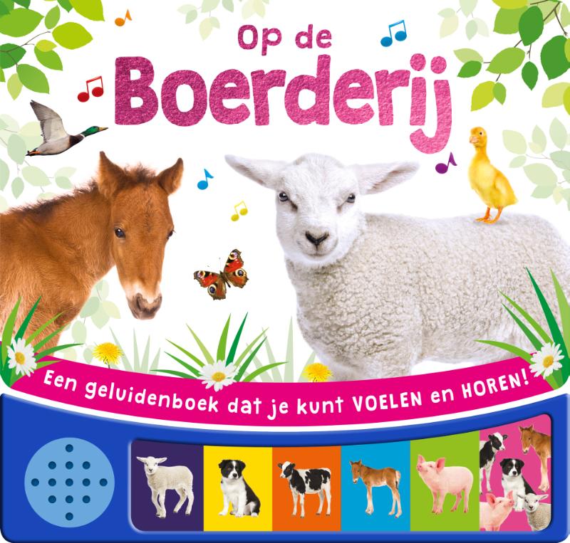 Omslag van Op de boerderij