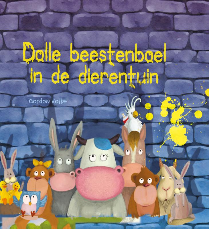 Omslag van Dolle beestenboel in de dierentuin