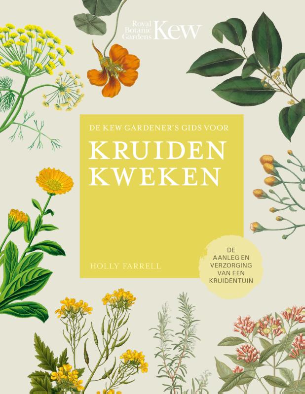 Omslag van De Kew Gardener's gids voor Kruiden Kweken