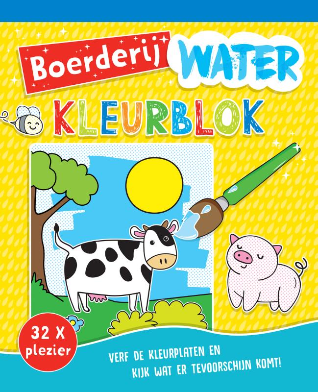 Omslag van Waterkleurblok Boerderij
