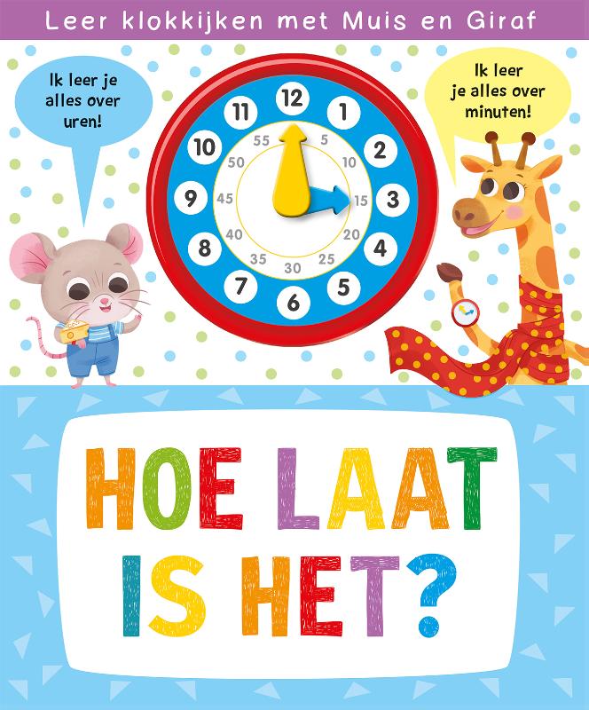 Omslag van Klokboek-Hoe laat is het?