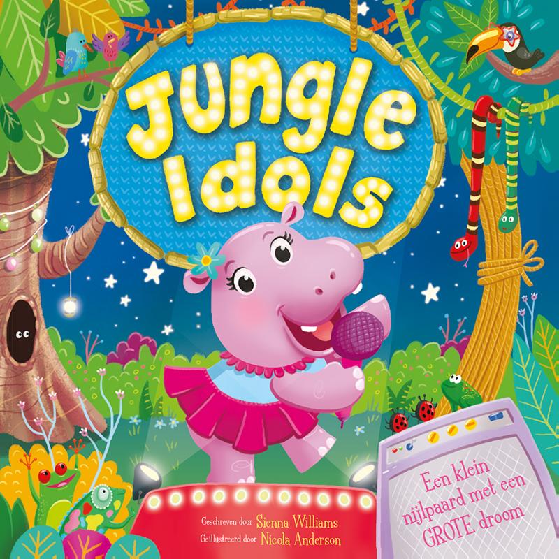 Omslag van Jungle Idols - prentenboek padded