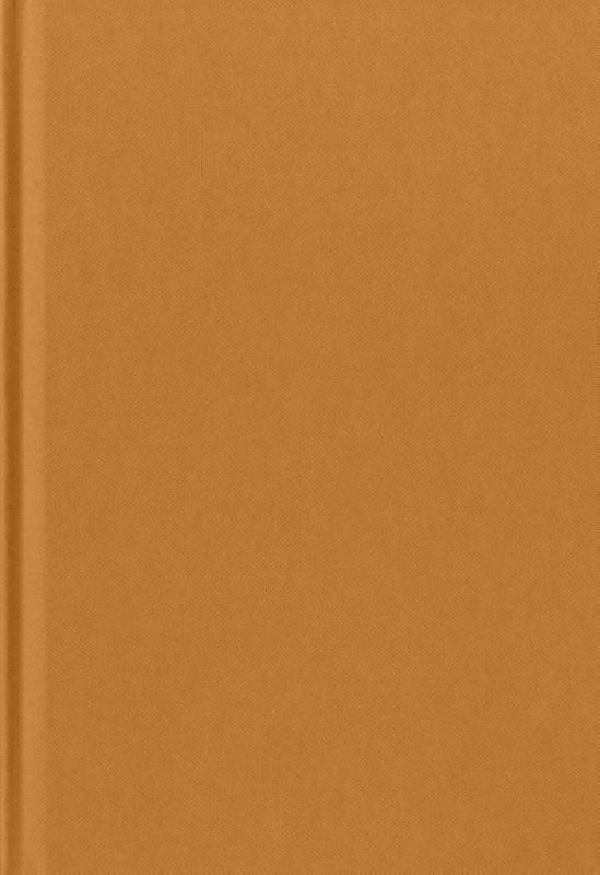 Omslag van Blanco boek A5 Cognac