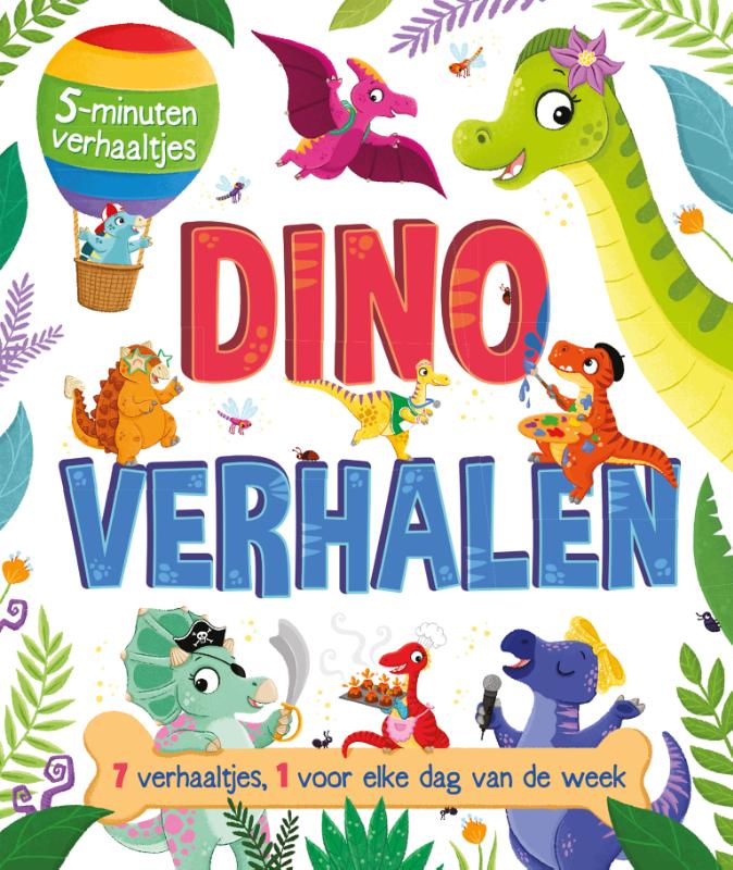 Omslag van Dinoverhalen - 5-minutenverhaaltjes