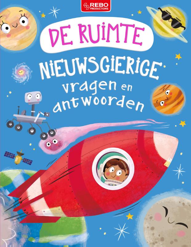 Omslag van De ruimte nieuwsgierige vragen en antwoorden