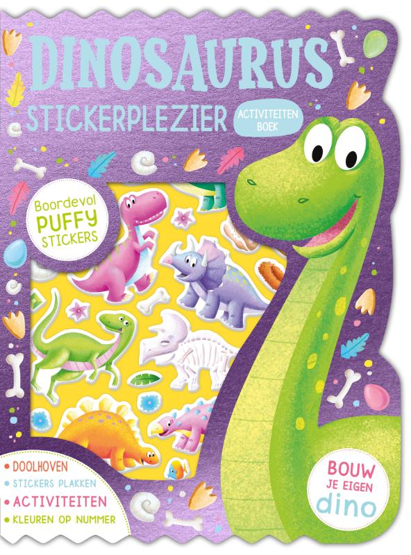 Omslag van Dinosaurus stickerplezier