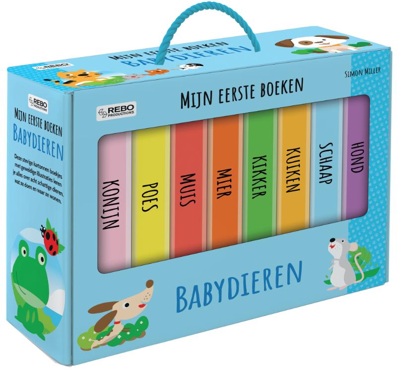 Omslag van Babydieren - Mijn eerste boeken