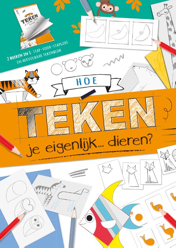 Omslag van Hoe teken je eigenlijk... dieren?
