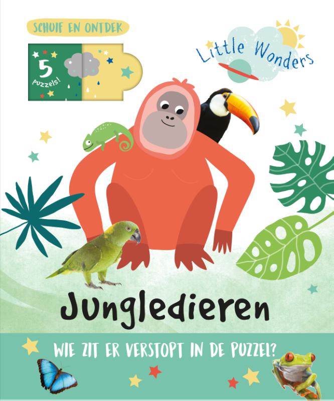 Omslag van Jungledieren - Schuif en ontdek