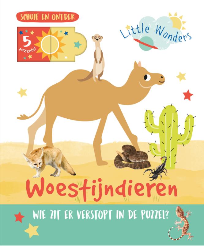 Omslag van Woestijndieren - Schuif en ontdek
