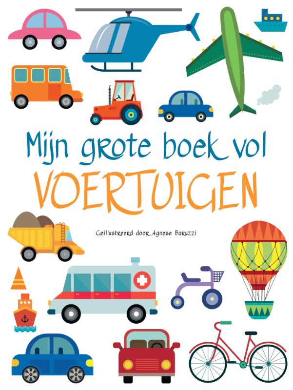 Omslag van Mijn grote boek vol voertuigen