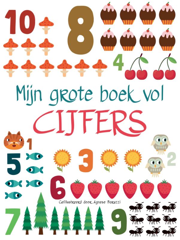 Omslag van Mijn grote boek vol cijfers