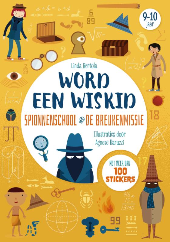 Omslag van Spionnenschool & de breukenmissie - Word een wiskid