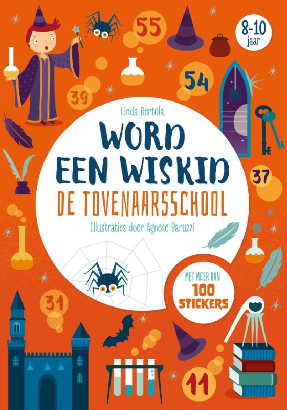 Omslag van De tovenaarsschool - Word een wiskid