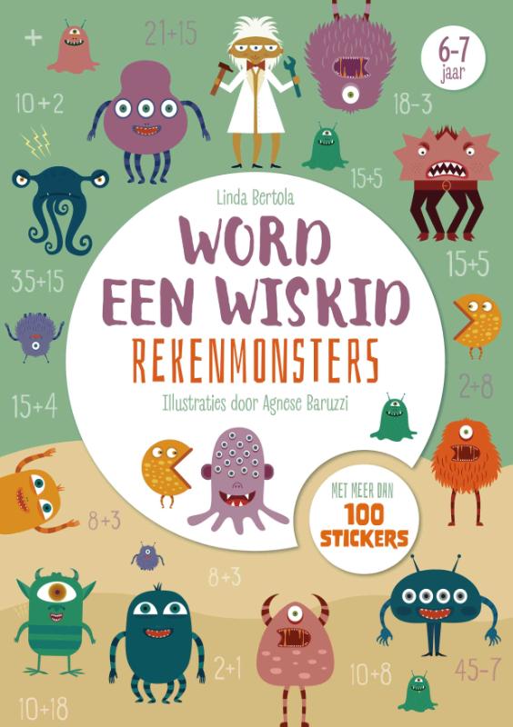 Omslag van Rekenmonsters - Word een wiskid