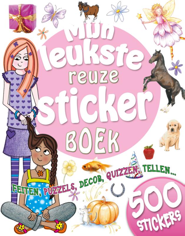 Omslag van Mijn leukste reuzestickerboek - Reuzestickerboeken