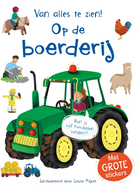 Omslag van Van alles te zien! Op de boerderij