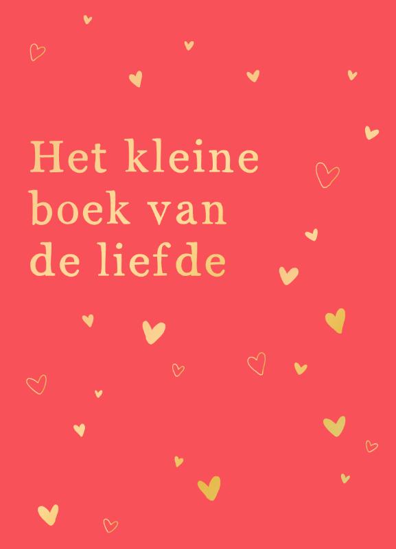 Omslag van het kleine boek van de liefde