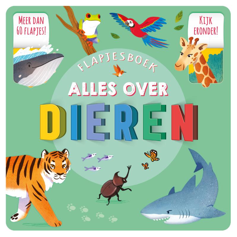 Omslag van Flapjesboek Alles over dieren
