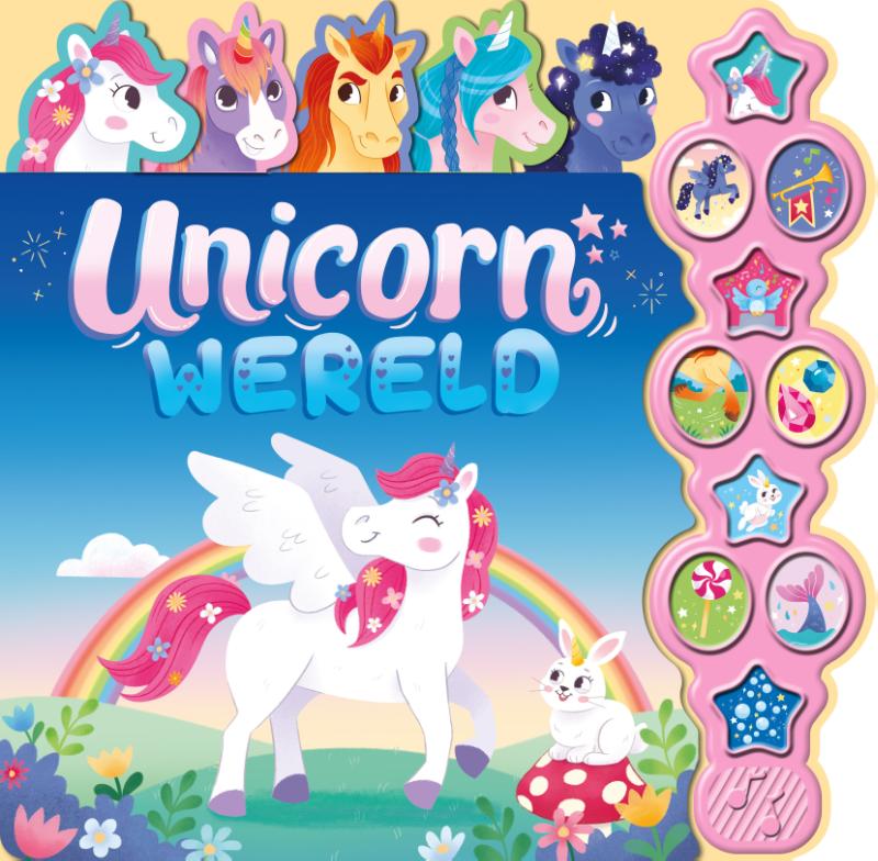 Omslag van 10 geluidenboek Unicornwereld