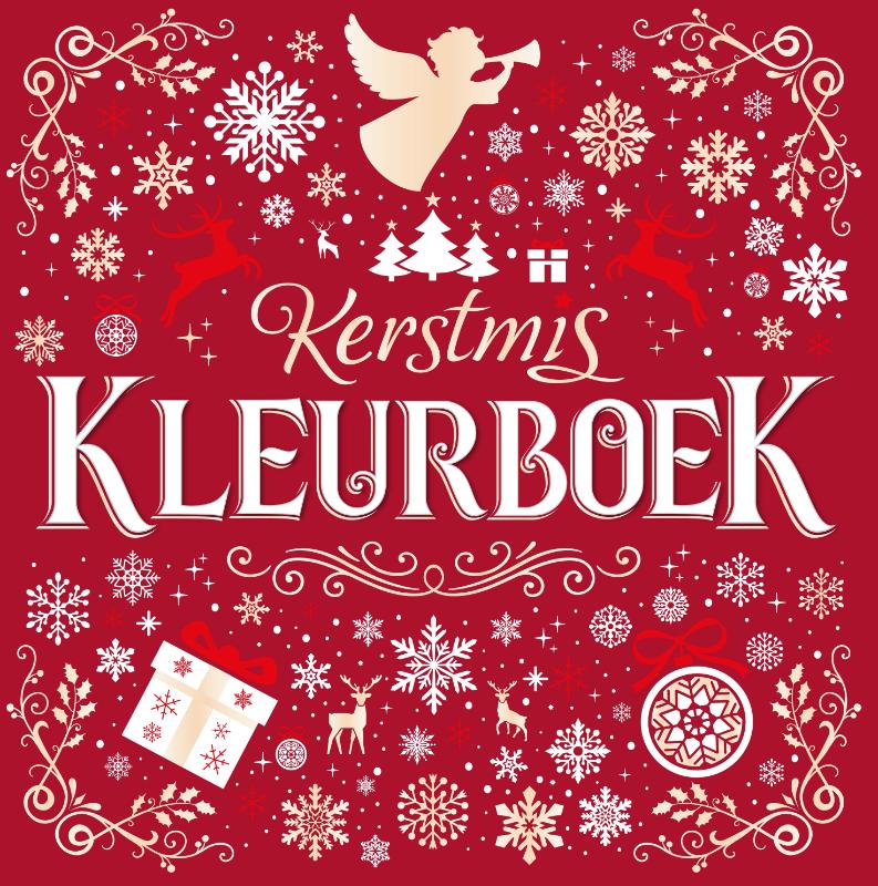 Omslag van Kerstmis kleurboek