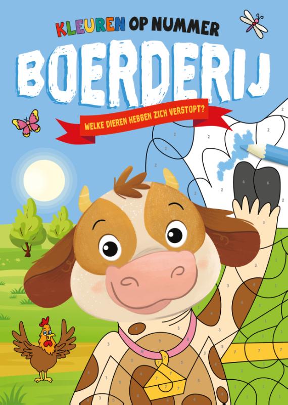 Omslag van Boerderij - Kleuren op nummer