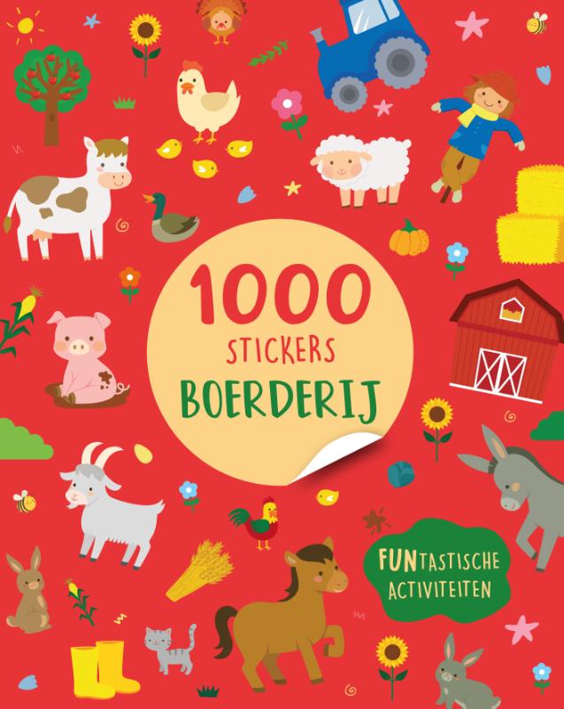 Omslag van Boerderij - 1000 stickers