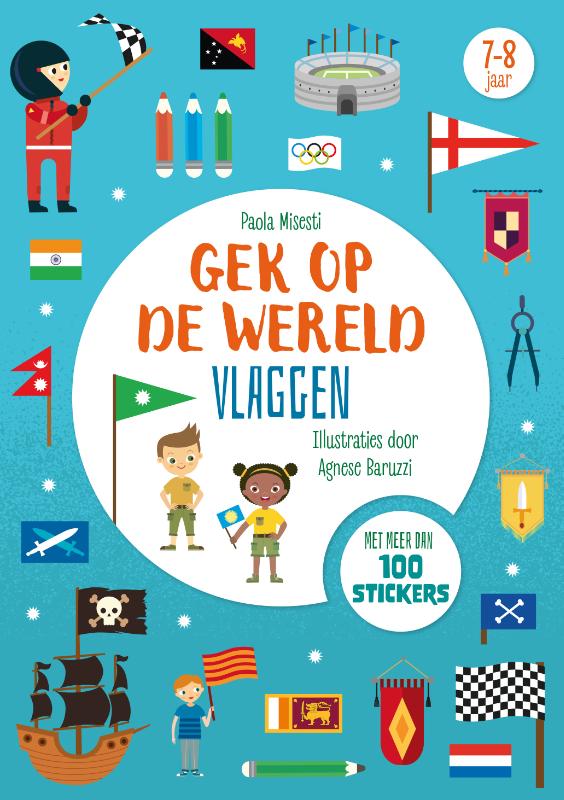 Omslag van Gek op de wereld vlaggen