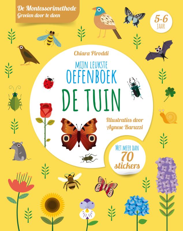 Omslag van Mijn leukste oefenboek de tuin